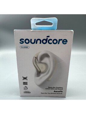 Soundcore AeroFit Open Ear Wireless Earbuds IPX7 Bluetooth Anker